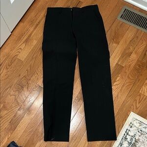 JF J.Ferrar Men's Sleek Black Dress Pants
